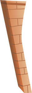 Orange fantasy tower