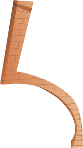 Orange fantasy tower