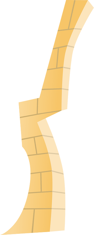 Orange fantasy tower