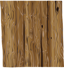 Vertical brown wooden wall
