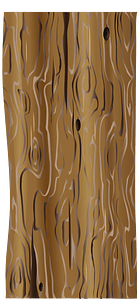 Vertical brown wooden wall