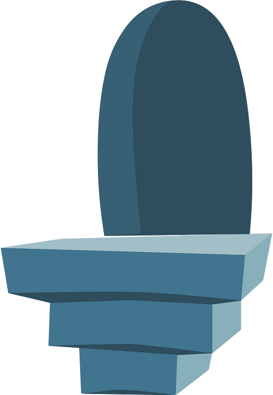 Blue stairs window