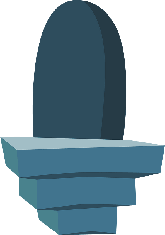 Blue stairs window