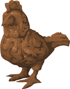 Chicken brick fantasy artifact