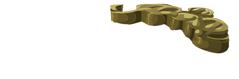 Mirror with scribbles fantasy artifact piece