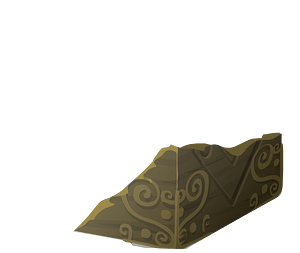 Mysterious cube fantasy artifact piece