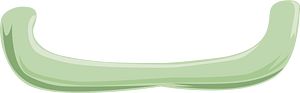 Light green fantasy collar bone