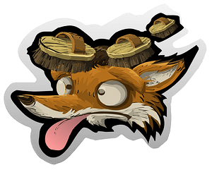 Brushed fox face