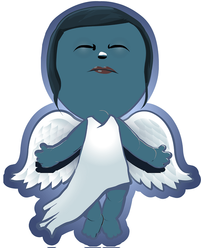 Fantasy npc ascending angel