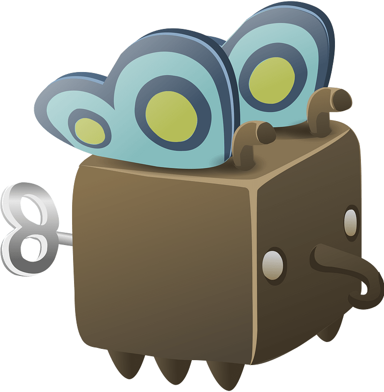 Fantasy npc brown flying elephant block