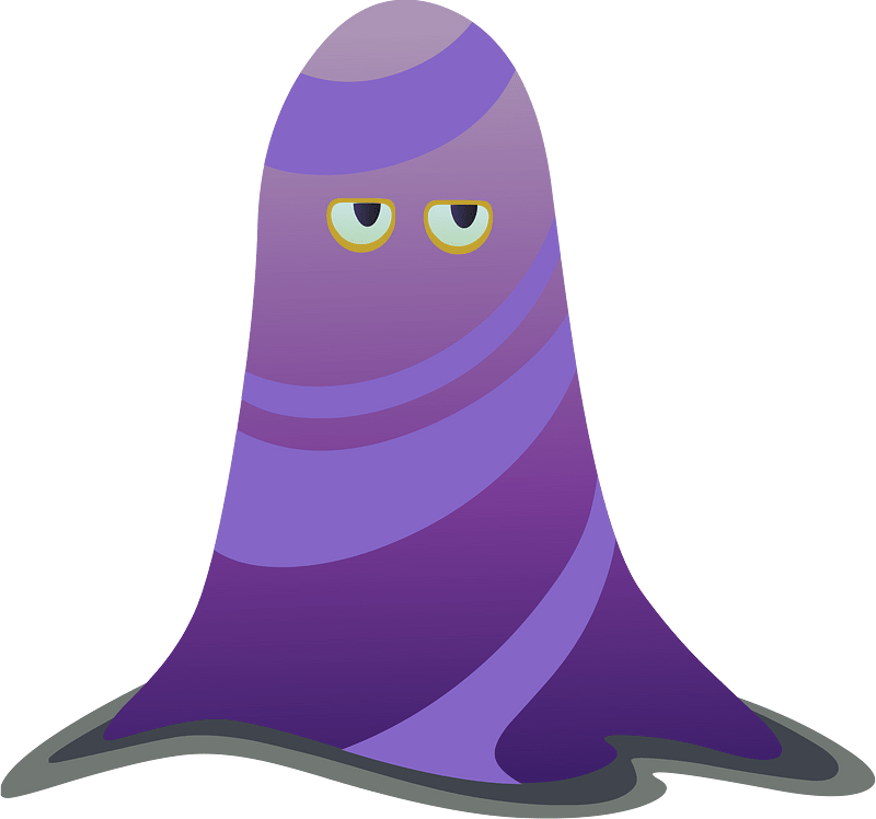 Fantasy npc purple ghost