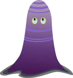 Fantasy npc purple ghost