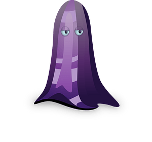 Fantasy npc purple ghost