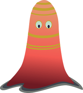 Fantasy npc red ghost
