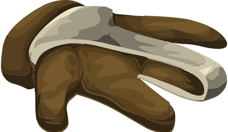 Metal finger fantasy glove