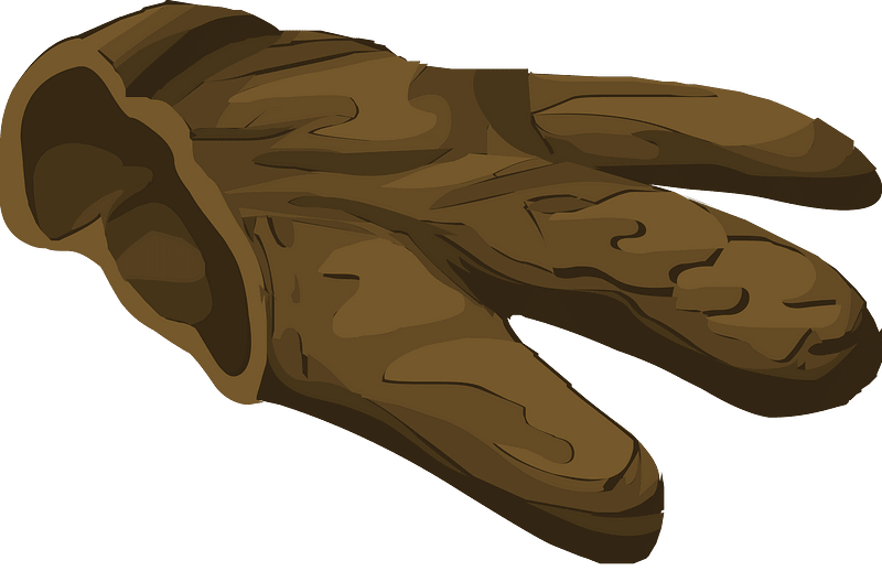 Metal finger fantasy glove