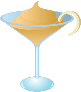 Creamy martini