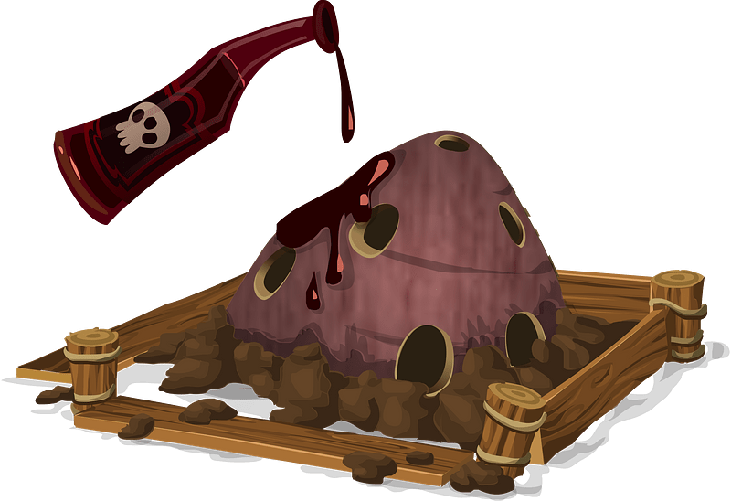 Poisoned fantasy food