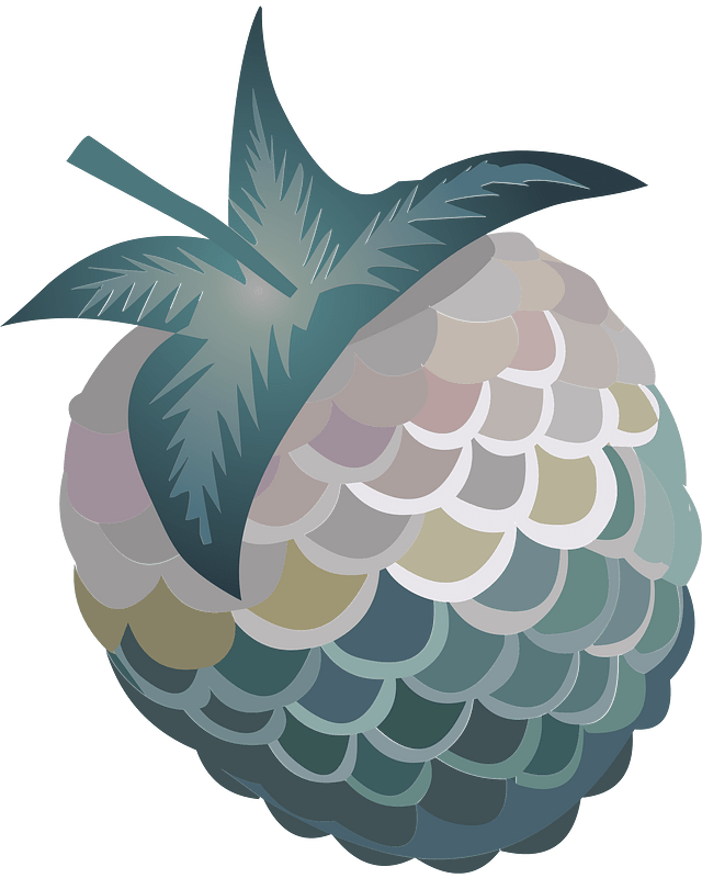 Blue fantasy berry