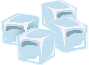 Ice cubes