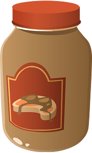 Peanut butter jar