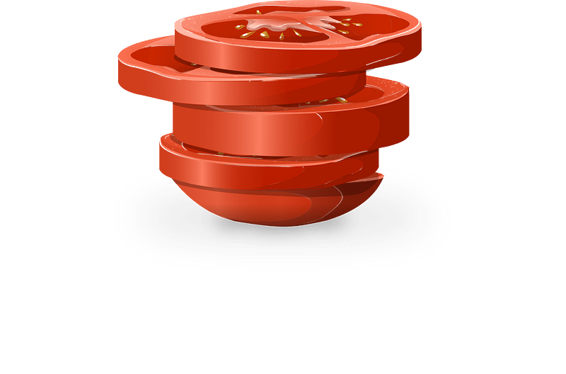 Sliced tomatoes