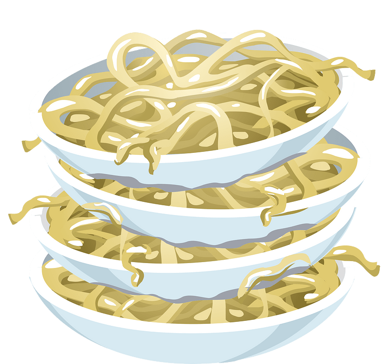 Plain noodles