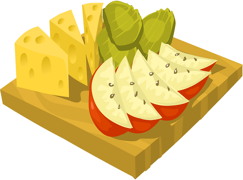 Sliced food snack pack