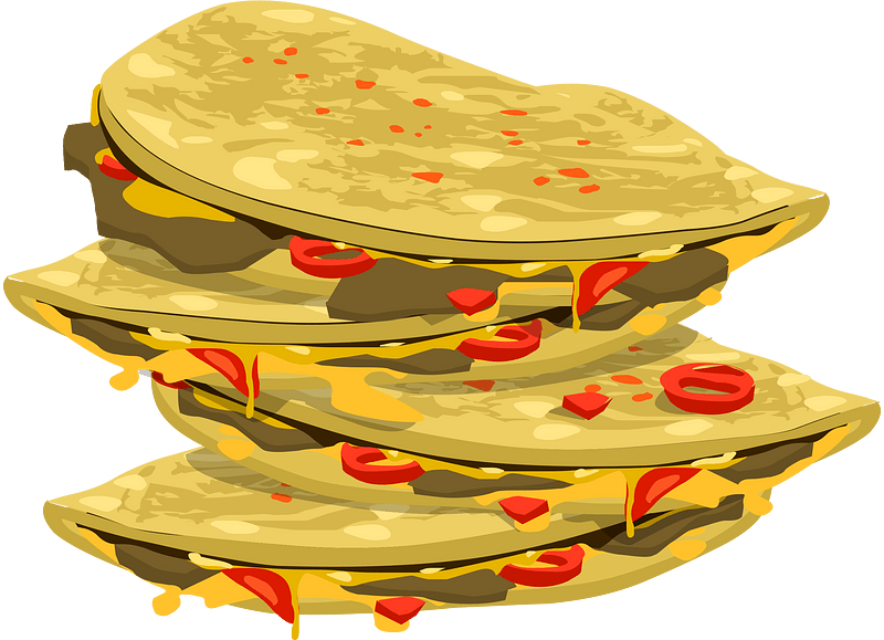 Spicy quesadilla