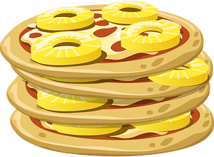 Upside down pizza