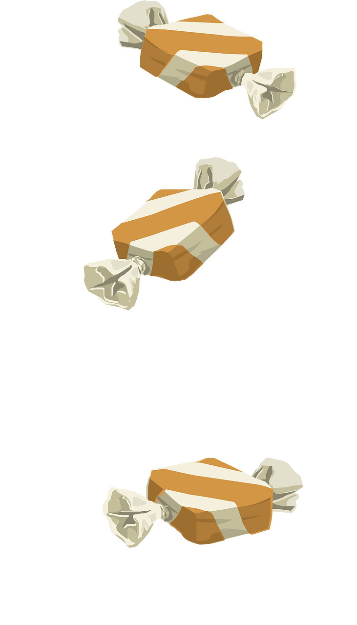 Orange candies