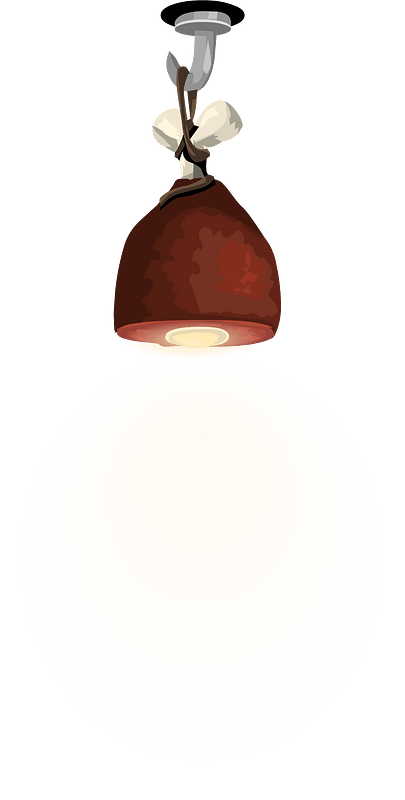 Meat drumstick ceiling fantasy light