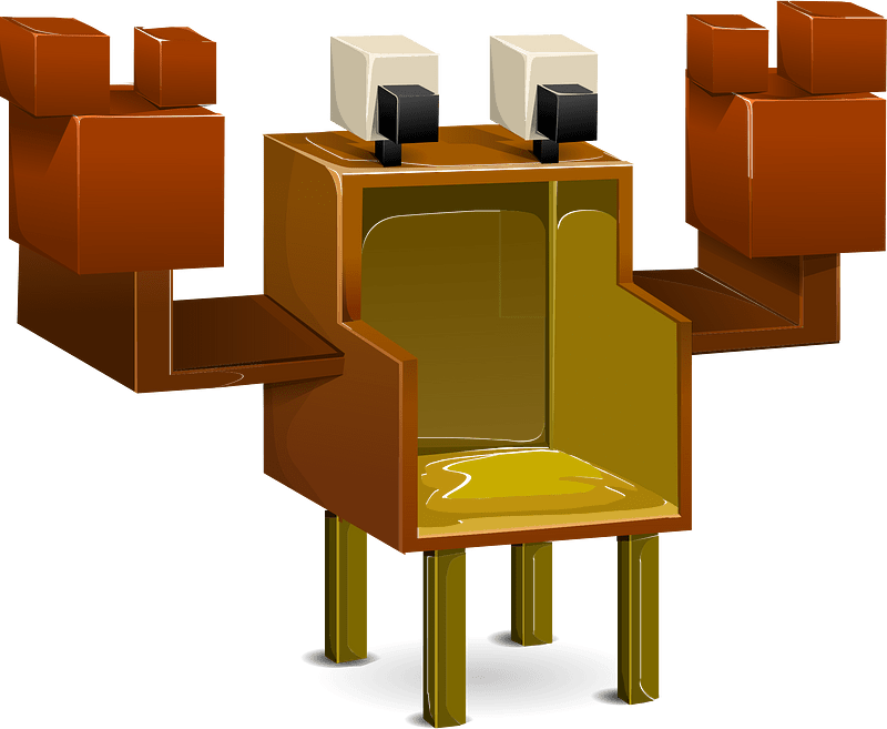 Crabl like fantasy chair