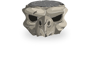 Hell fantasy stool