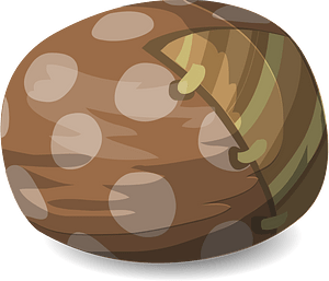 Red spotted beanbag