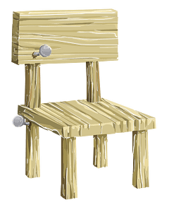 Wooden chair