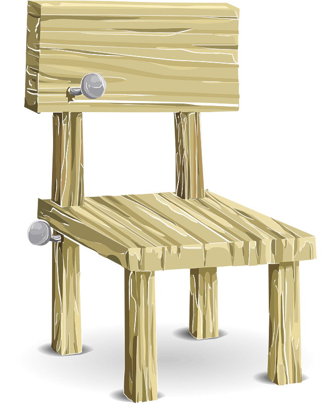 Wooden chair