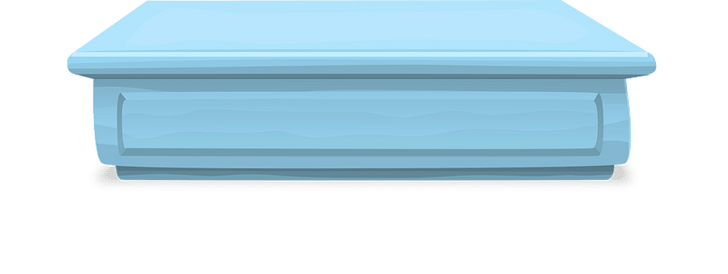 Powdered blue counter