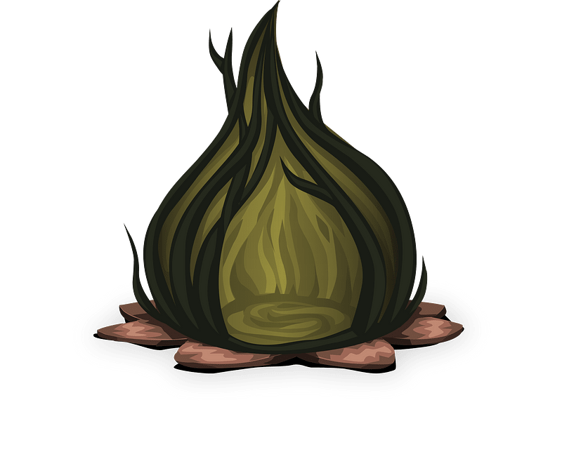 Forest fireplace