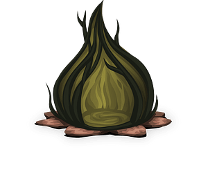 Forest fireplace