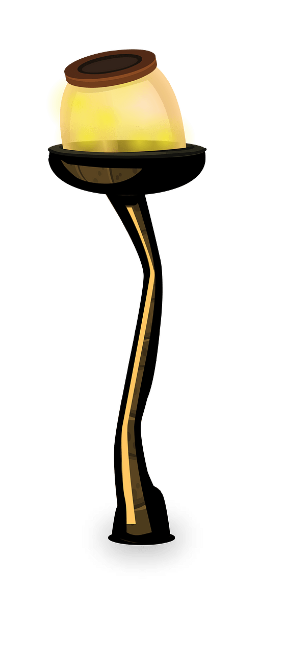 Firefly jar fantasy floor lamp
