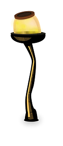 Firefly jar fantasy floor lamp