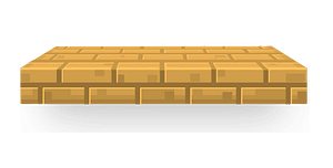 8bit brick fantasy shelf