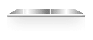 White wall shelf