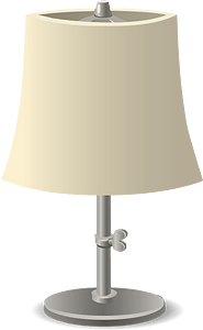 White table lamp