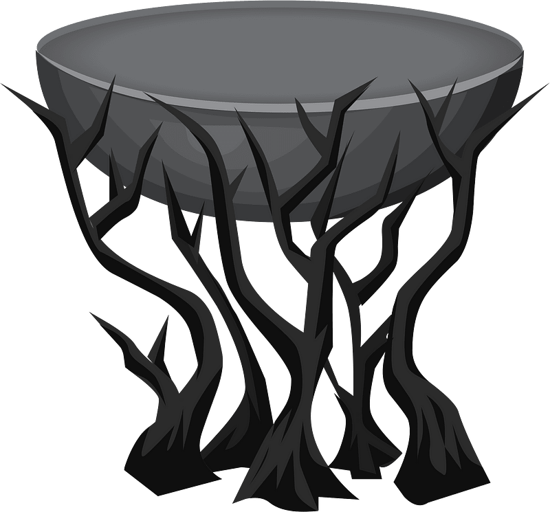 Black hell fantasy table