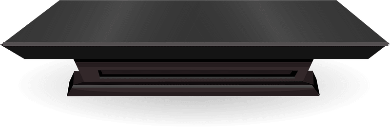 Black onyx coffee table