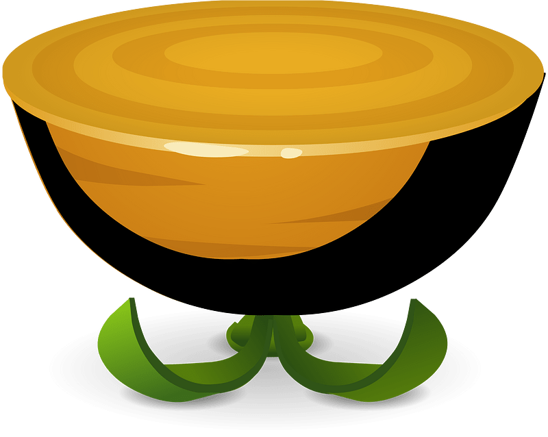 Carrot fantasy side table