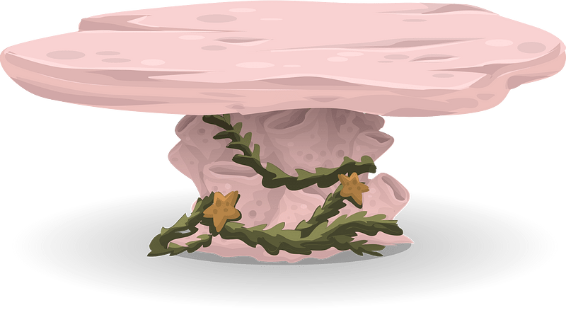 Coral fantasy table