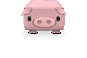 Piggy fantasy side table